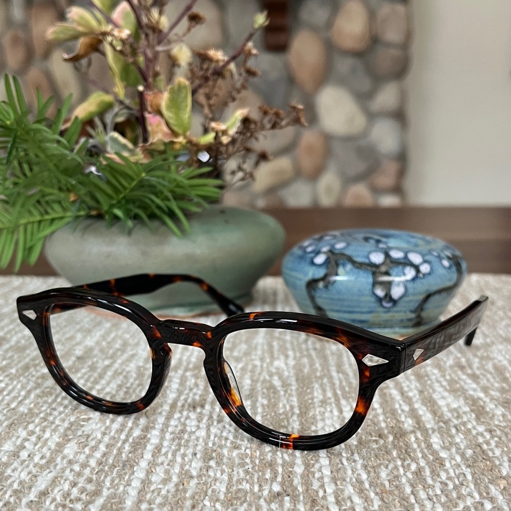 Eyeglasses - Horn Rimmed Tortoise “Knock Off”